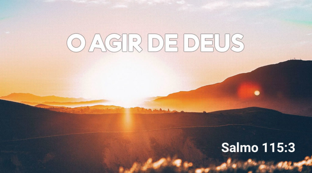 O Agir De Deus Cg Sede